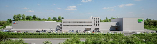 일본 치바 신공장 조감도. CJ제일제당 제공